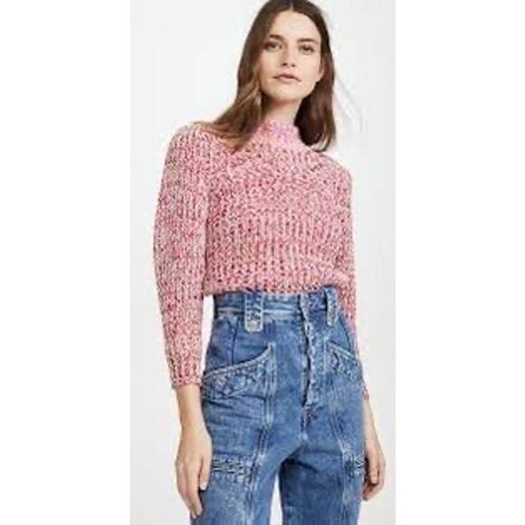 Isabel Marant Etoile Lotiya Mock Neck Sweater - Picture 1 of 13
